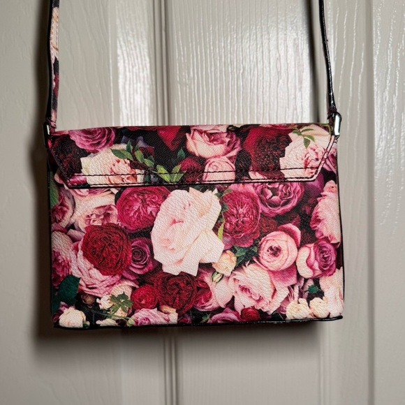 Kate Spade Pink and Red Floral Crossbody Bag NEW - Picture 12 of 12